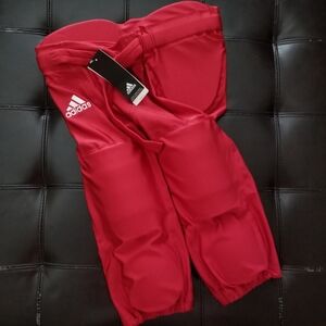 ❗Adidas Adult Red Integrated Pad Pants Medium❗